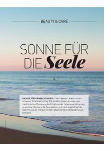 Sonne für die Seele, BEAUTY&CARE